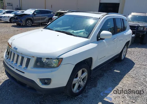 2014 Jeep Compass High Altitude from USA, damaged, VIN 1C4NJCEAXED887306